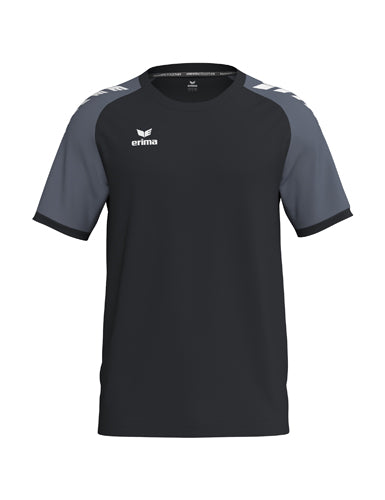 ERIMA WINGS Jersey Shortsleeve in schwarz/slate grey Vorderansicht