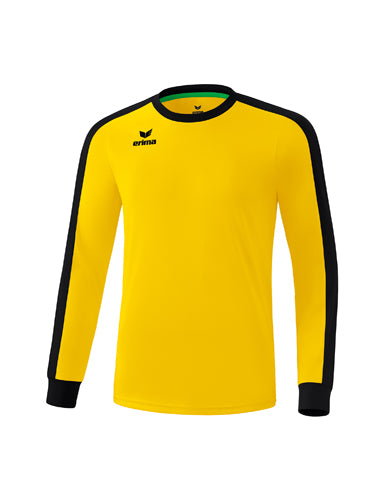 ERIMA Retro Star Trikot LA in gelb/schwarz Vorderansicht