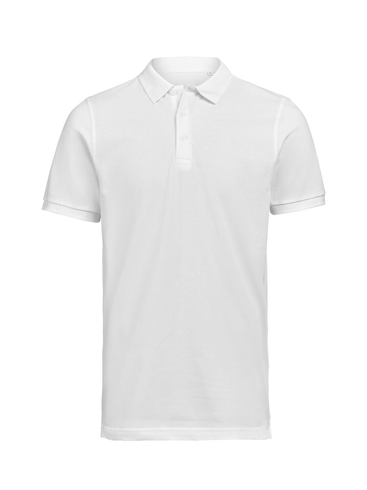 Untagged Movement UM Polo (OCS) Regular Fit Unisex in Weiß – mit Firmenlogo individualisierbar