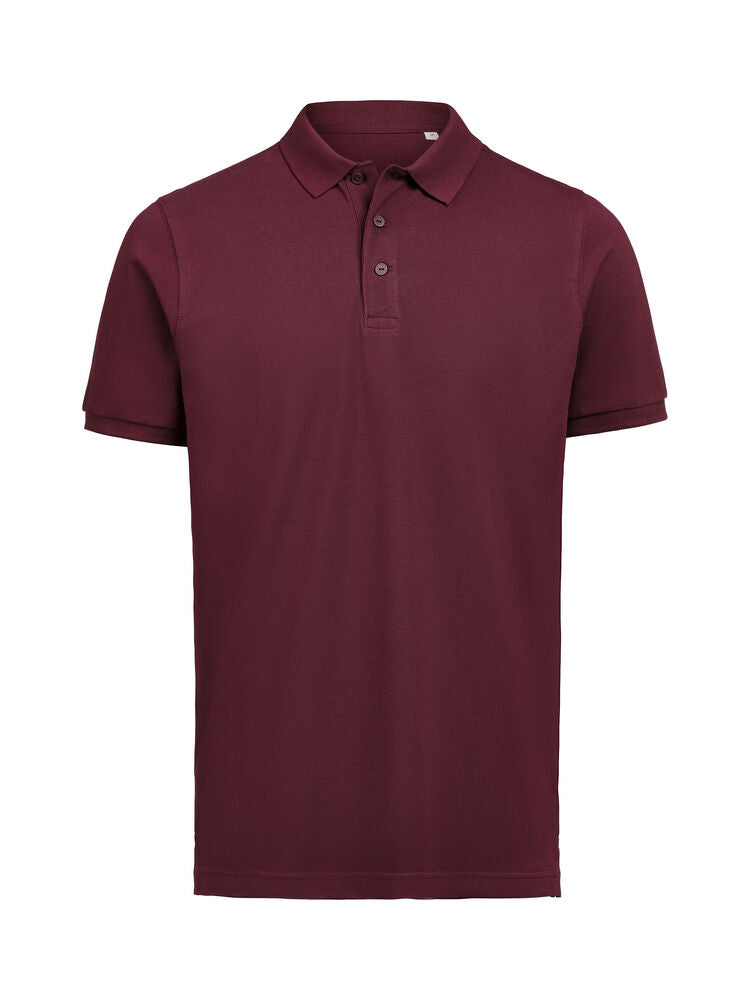 Untagged Movement UM Polo (OCS) Regular Fit Unisex in Prune – mit Firmenlogo individualisierbar