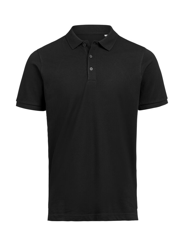 Untagged Movement UM Polo (OCS) Regular Fit Unisex in Schwarz – mit Firmenlogo individualisierbar