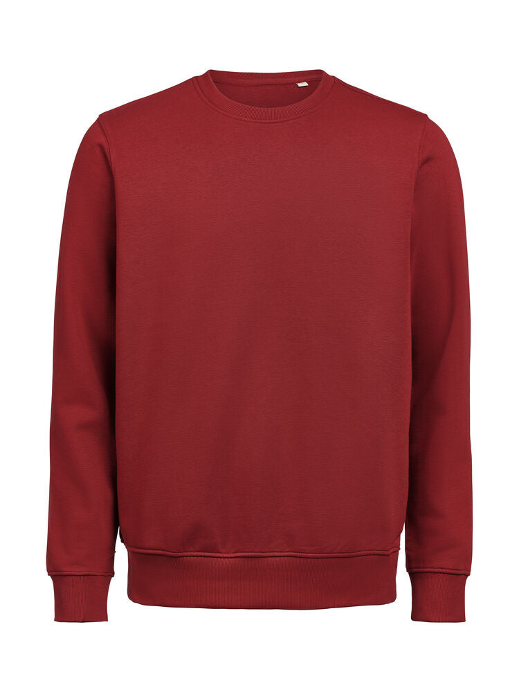 Untagged Movement UM Crewneck (OCS-RCS) Regular Fit Unisex in Brick – mit Firmenlogo individualisierbar