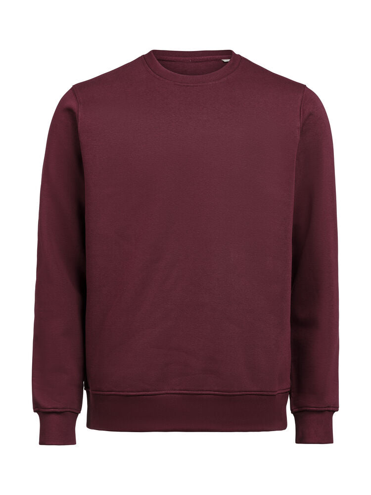 Untagged Movement UM Crewneck (OCS-RCS) Regular Fit Unisex in Prune – mit Firmenlogo individualisierbar