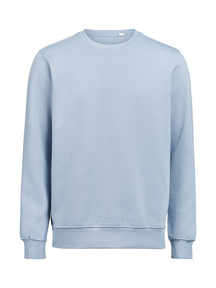 Untagged Movement UM Crewneck (OCS-RCS) Regular Fit Unisex in Fog – mit Firmenlogo individualisierbar