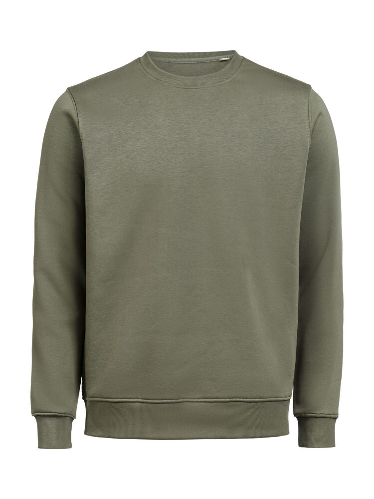 Untagged Movement UM Crewneck (OCS-RCS) Regular Fit Unisex in Thyme – mit Firmenlogo individualisierbar