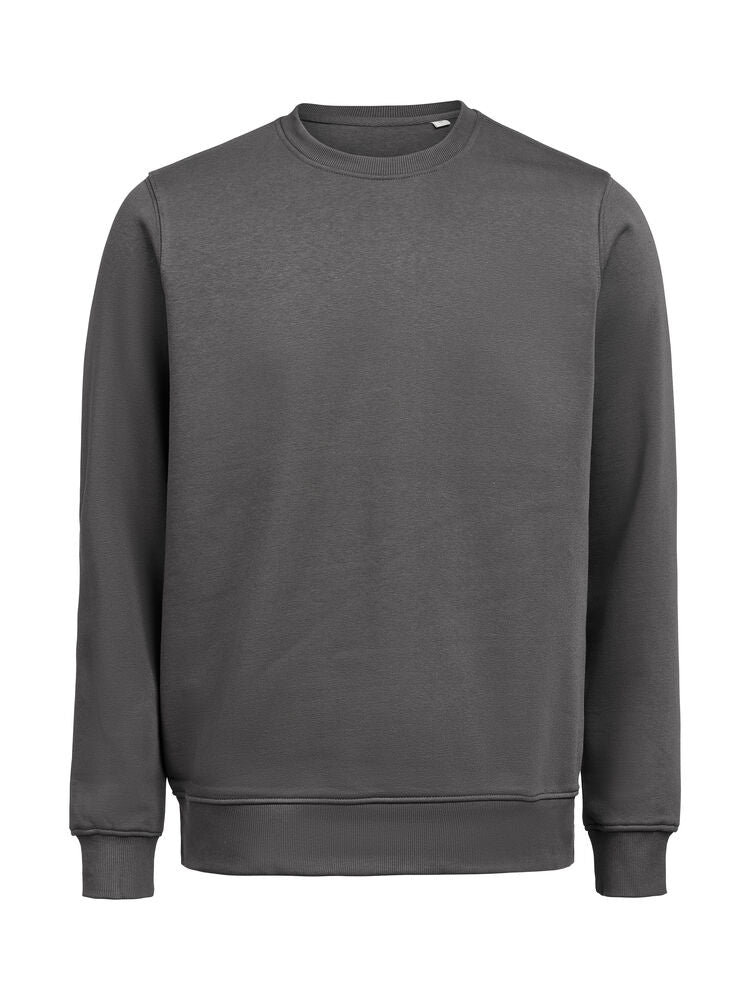 Untagged Movement UM Crewneck (OCS-RCS) Regular Fit Unisex in Charcoal – mit Firmenlogo individualisierbar