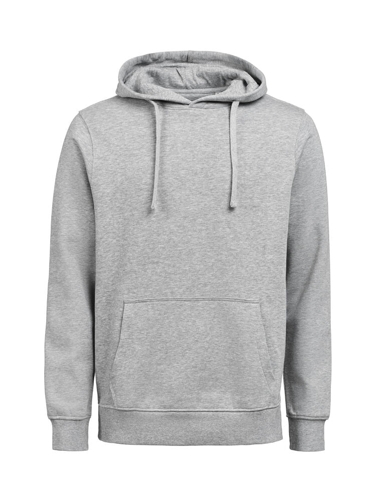 Untagged Movement UM Kapuzenpullover (OCS-RCS) Regular Fit Unisex in Grau Meliert – mit Firmenlogo individualisierbar