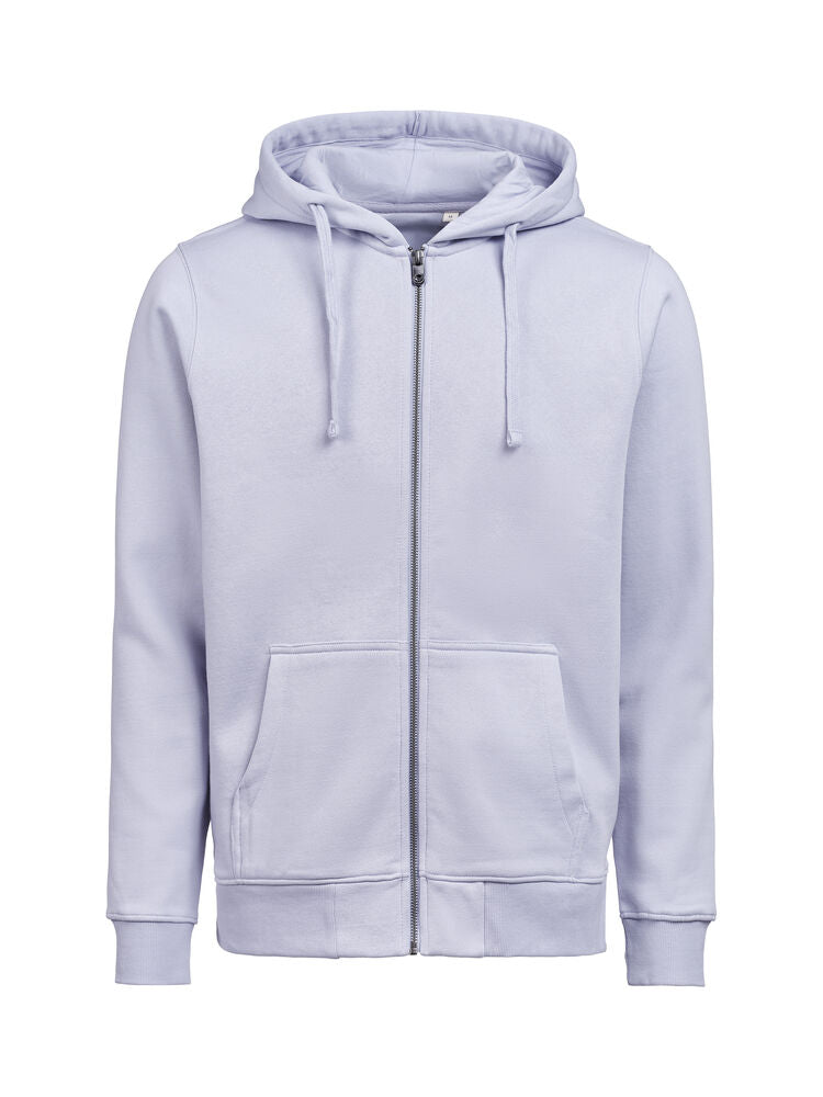 Untagged Movement UM Pullover mit Reißverschluss (OCS-RCS) Regular Fit Unisex in Aster – mit Firmenlogo individualisierbar