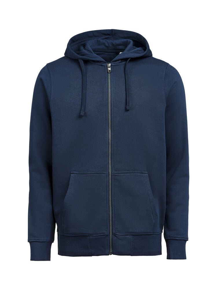 Untagged Movement UM Pullover mit Reißverschluss (OCS-RCS) Regular Fit Unisex in Navy Blau – mit Firmenlogo individualisierbar