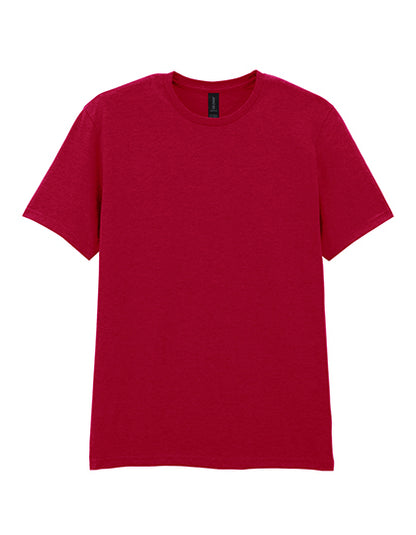 Gildan Softstyle® Adult T- Shirt G64000 in Antique Cherry Red (Heather)