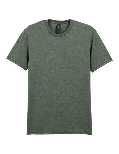Gildan Softstyle® Adult T- Shirt G64000 in Heather Military Green