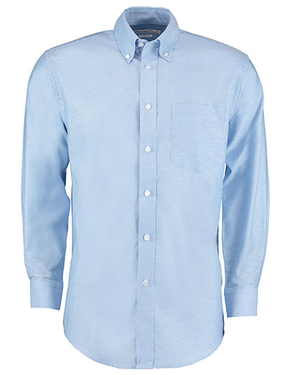 Kustom Kit Men´s Classic Fit Workwear Oxford Shirt Long Sleeve K351 in Light Blue