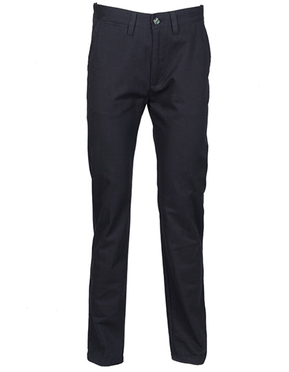 Henbury Ladies´ 65/35 Poly/Cotton Chino W641 in Navy