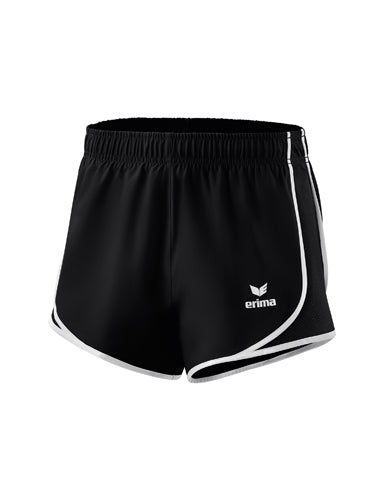 ERIMA PERFORMANCE Shorts with inner Slip in schwarz/weiß Vorderansicht