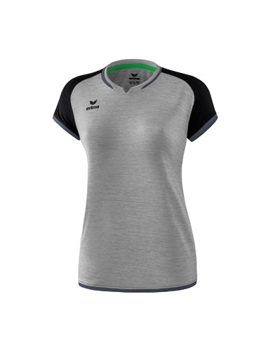 ERIMA Zenari 3.0 Tanktop in grau melange/schwarz/dunkelgrau Vorderansicht