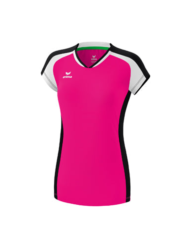 ERIMA Gandia Tanktop Damen in pink glo/schwarz/weiß Vorderansicht