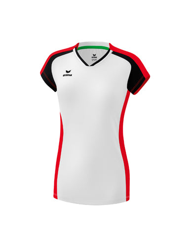 ERIMA Gandia Tanktop Damen in weiß/rot/schwarz Vorderansicht