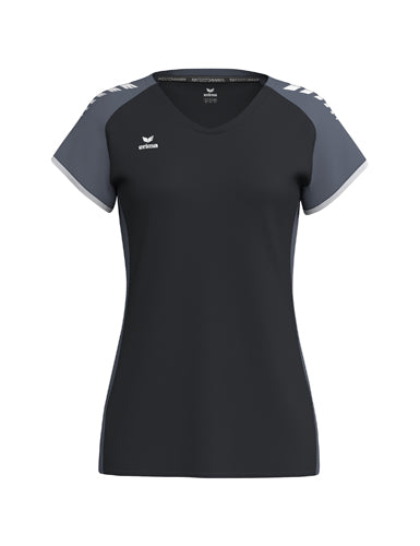 ERIMA WINGS Tank Top function in schwarz/slate grey Vorderansicht