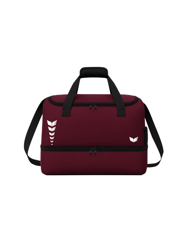 ERIMA INTRO LINE Sportsbag with bottom case in new bordeaux Vorderansicht