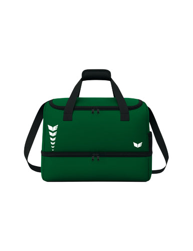 ERIMA INTRO LINE Sportsbag with bottom case in smaragd Vorderansicht