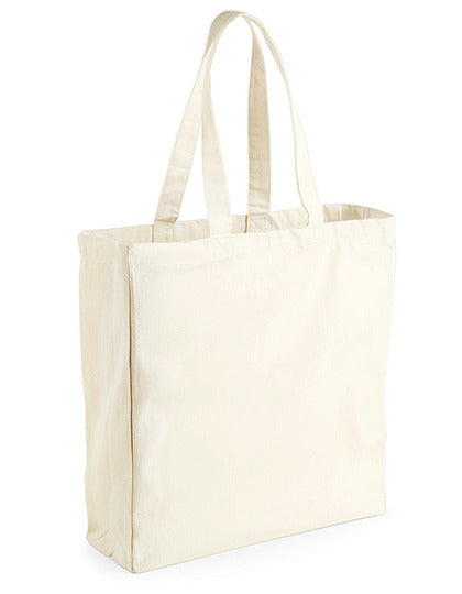 Canvas Classic Shopper von Westford Mill – Produkt- und Farbansicht für Textildruck und Stickerei