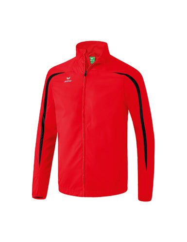 ERIMA Laufjacke in rot/schwarz Vorderansicht