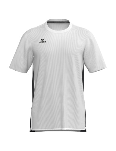 ERIMA T&F WINGS T-Shirt function in weiß/schwarz Vorderansicht