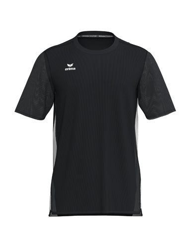 ERIMA T&F WINGS T-Shirt function in schwarz/weiß Vorderansicht