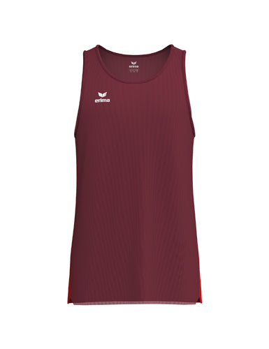 ERIMA T&F WINGS Singlet in bordeaux/rot Vorderansicht