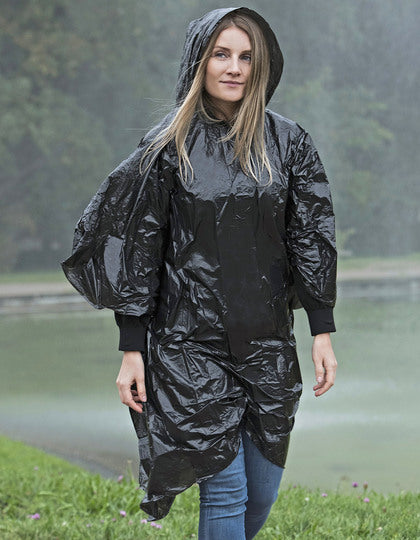 Korntex Raining Poncho Sumatra For Kids & Adults KX107 – Detailansicht 1