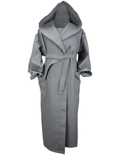 Robezz® Waffle Bathrobe With Hood von ARTG – Produkt- und Farbansicht für Textildruck und Stickerei