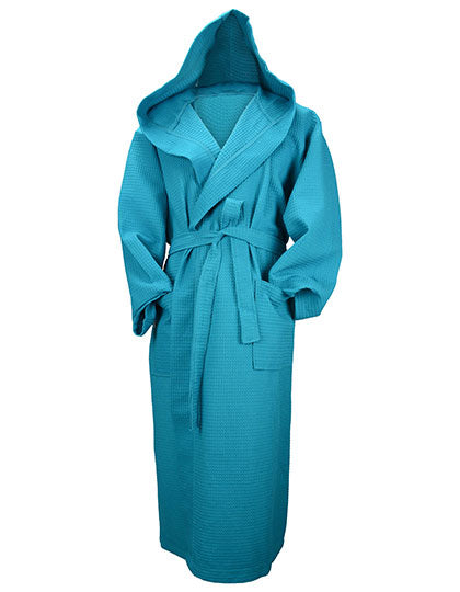 Robezz® Waffle Bathrobe With Hood von ARTG – Produkt- und Farbansicht für Textildruck und Stickerei