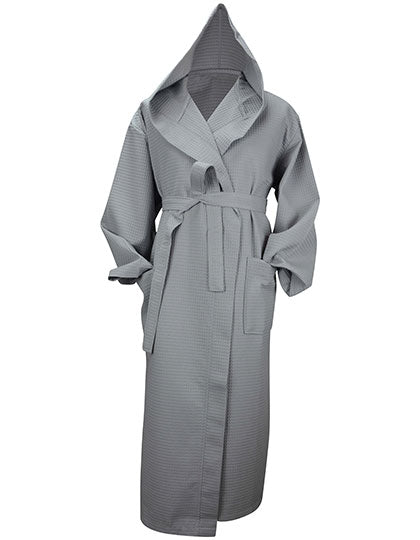 Robezz® Waffle Bathrobe With Hood