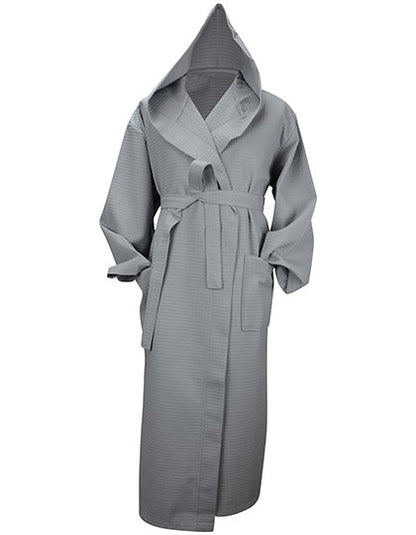Robezz® Waffle Bathrobe With Hood