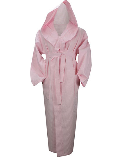 Robezz® Waffle Bathrobe With Hood