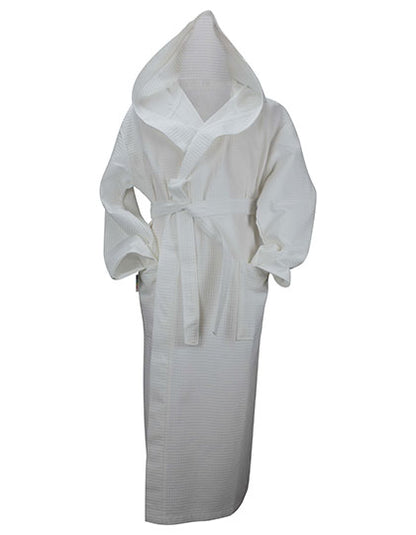 Robezz® Waffle Bathrobe With Hood
