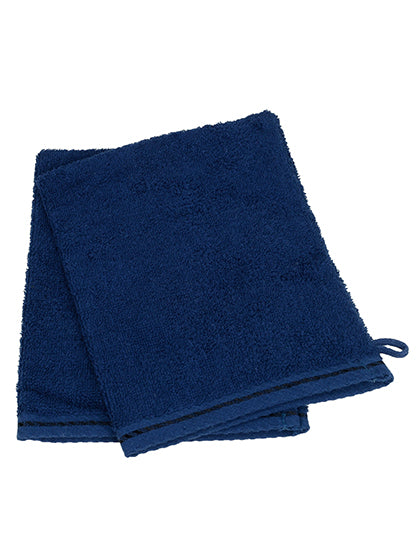 ARTG Washcloth in French Navy – mit Firmenlogo individualisierbar