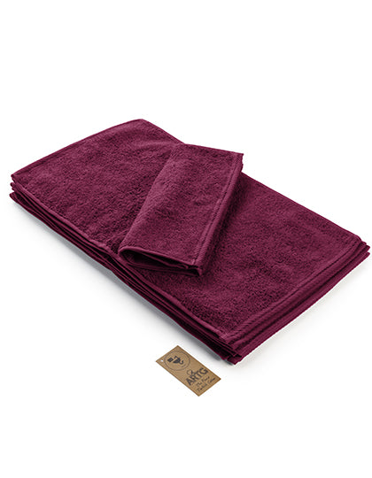 ARTG Guest Towel in Burgundy – mit Firmenlogo individualisierbar