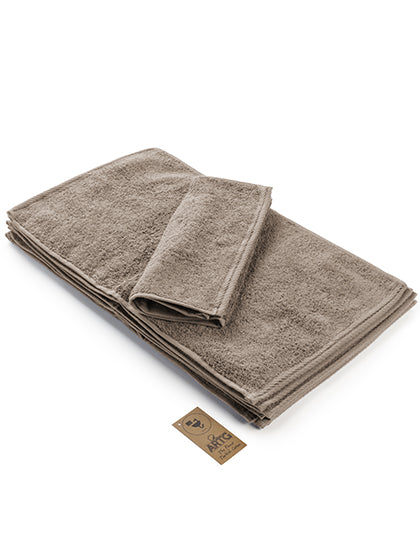 ARTG Guest Towel in Cappuccino – mit Firmenlogo individualisierbar