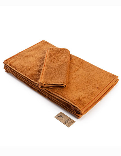 ARTG Guest Towel in Cinnamon – mit Firmenlogo individualisierbar