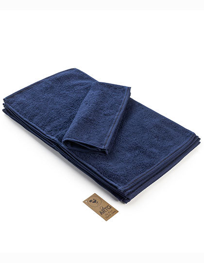ARTG Guest Towel in French Navy – mit Firmenlogo individualisierbar