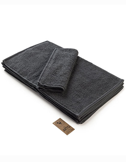 ARTG Guest Towel in Graphite – mit Firmenlogo individualisierbar
