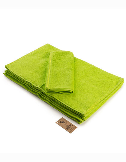 ARTG Guest Towel in Lime Green – mit Firmenlogo individualisierbar