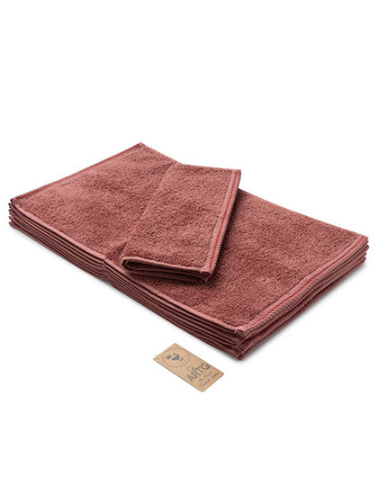 ARTG Guest Towel in Old Pink – mit Firmenlogo individualisierbar
