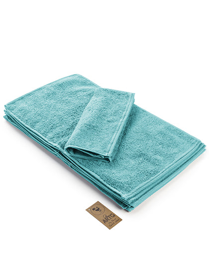 ARTG Guest Towel in Pacific Blue – mit Firmenlogo individualisierbar