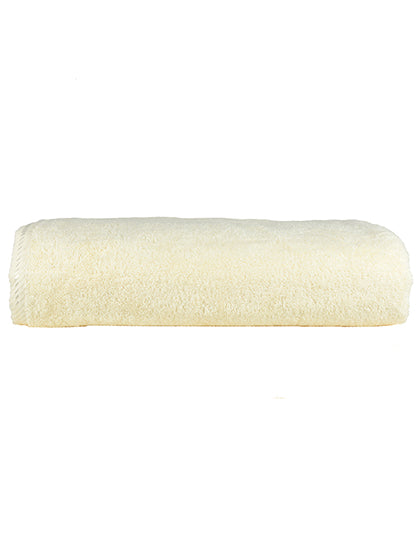 ARTG Big Towel in Ivory – mit Firmenlogo individualisierbar
