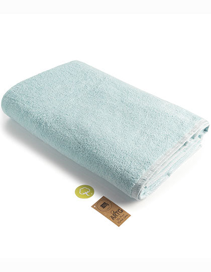 ARTG Big Towel in Light Blue – mit Firmenlogo individualisierbar