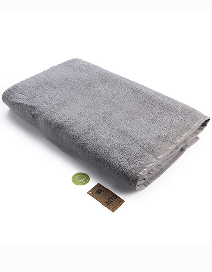 ARTG Big Towel in Light Grey – mit Firmenlogo individualisierbar