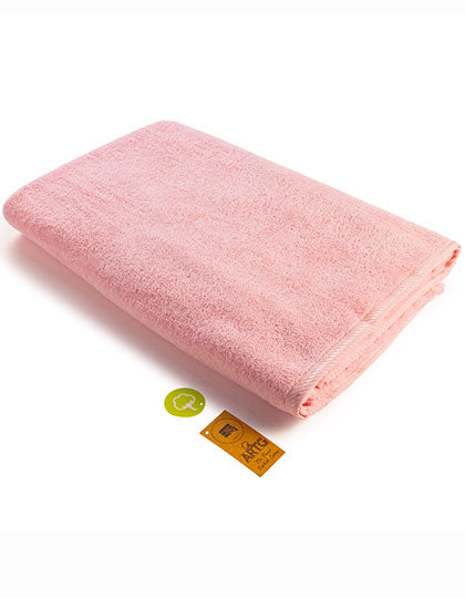 ARTG Big Towel in Light Pink – mit Firmenlogo individualisierbar