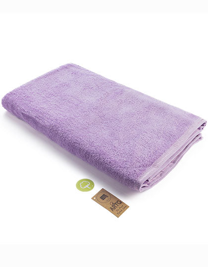 ARTG Big Towel in Light Purple – mit Firmenlogo individualisierbar